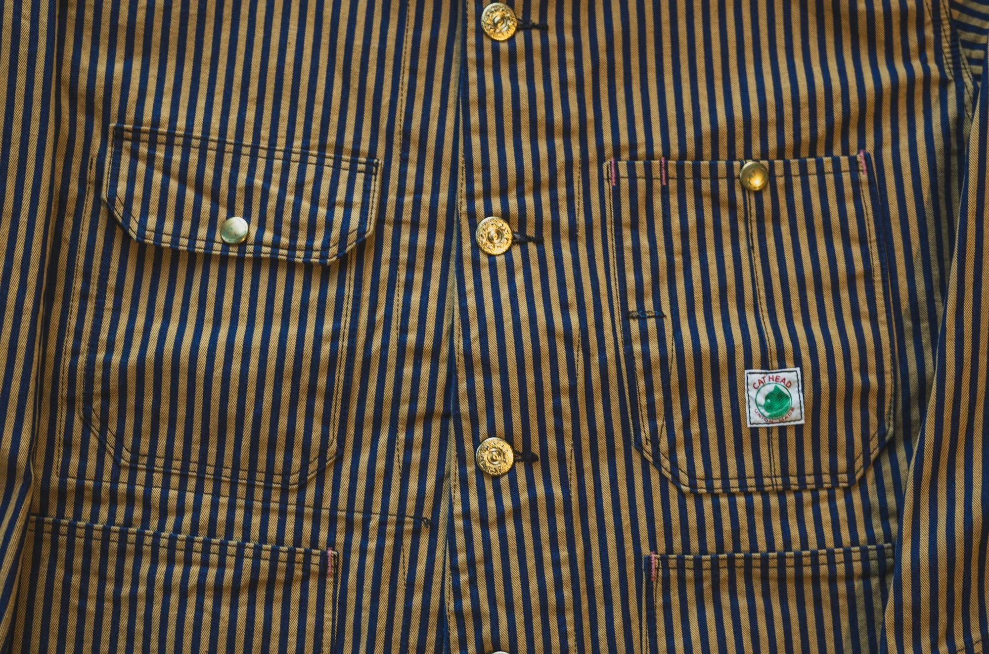 Cat Head Jacket Tabby Cat Stripe sold by TCB Jeans product image thumbnail 3