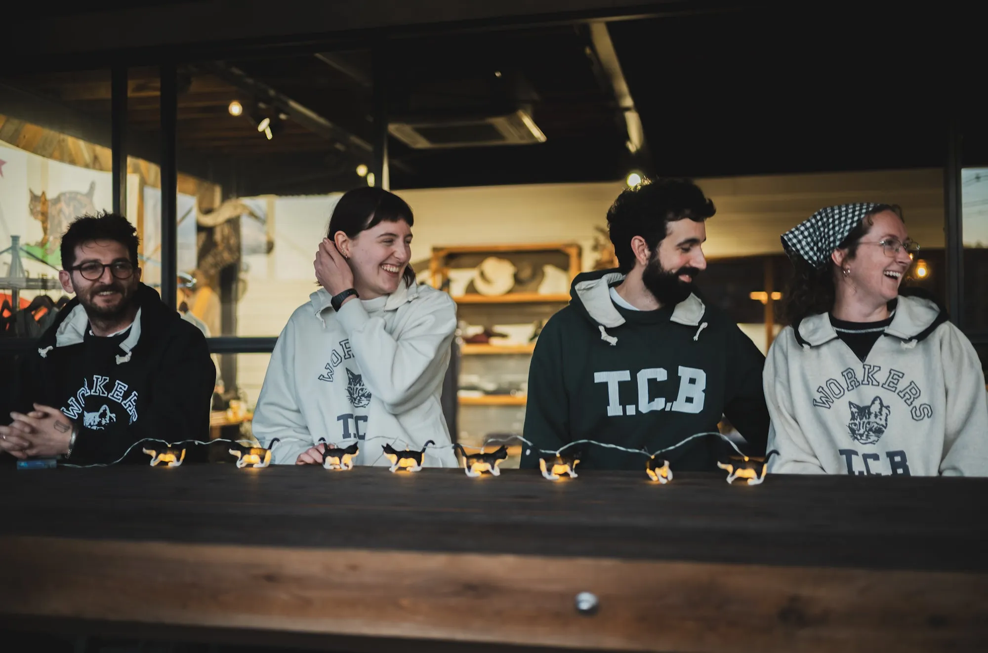 Workers & TCB. Added-on hoodie sweatshirt sold by TCB Jeans product image thumbnail 5
