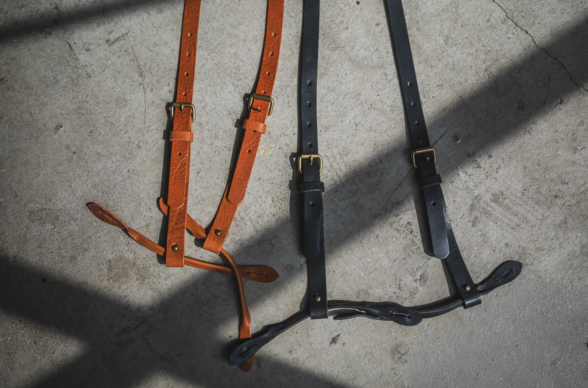 TCB Leather Suspenders sold by TCB Jeans product image thumbnail 5