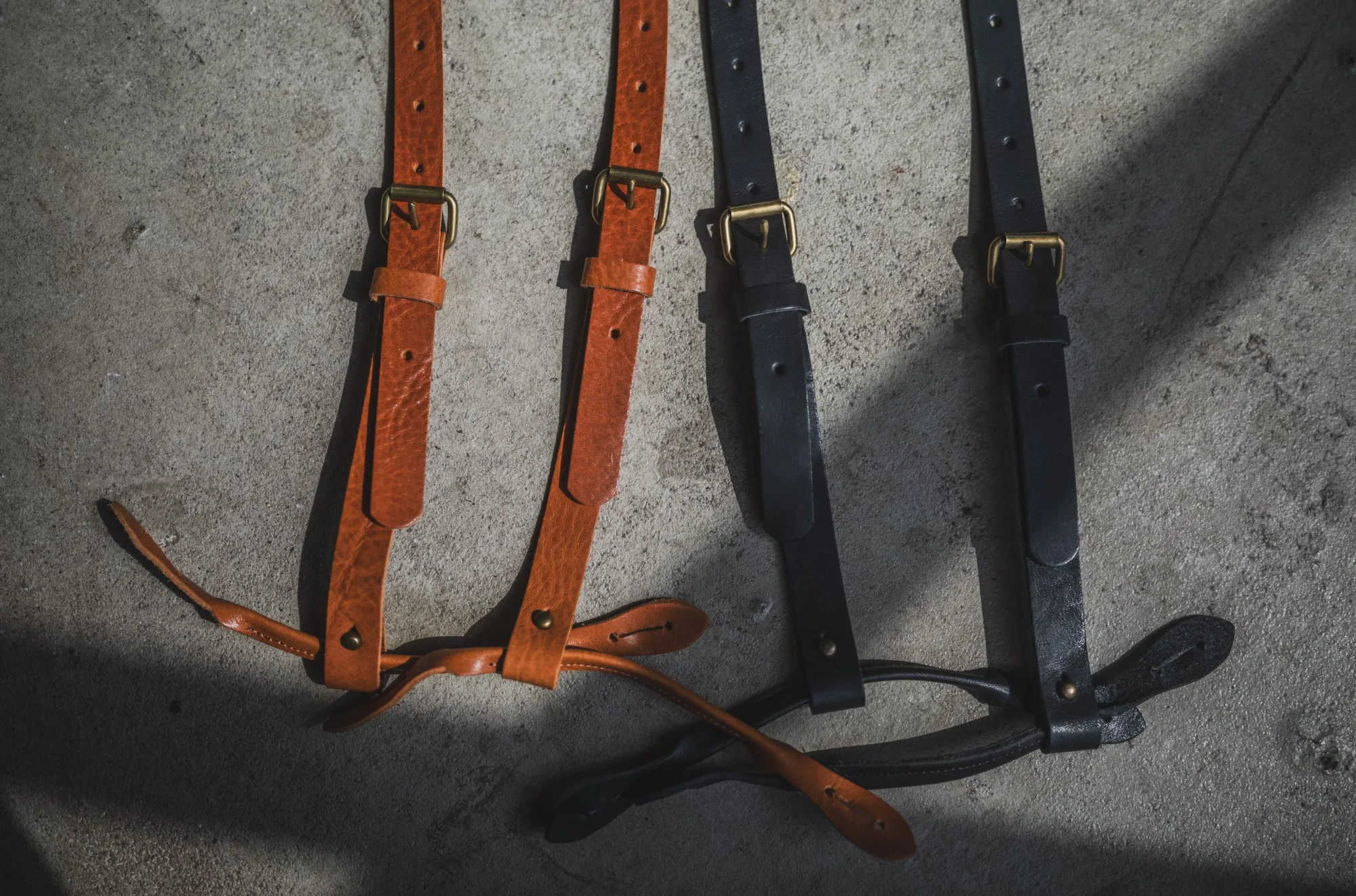 TCB Leather Suspenders sold by TCB Jeans product image thumbnail 3