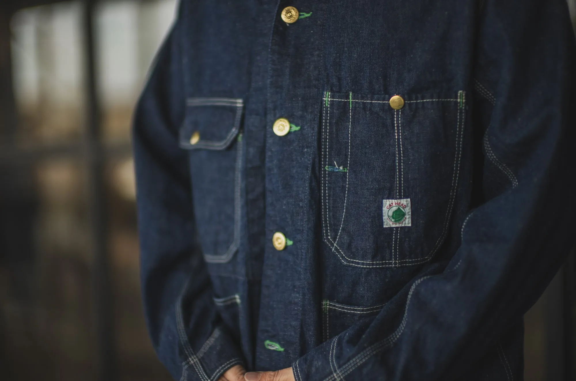 Cat Head Jacket sold by TCB Jeans product image thumbnail 3