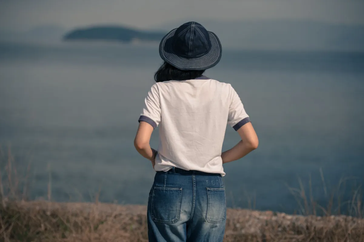 30's Hat Denim / One-Wash made by TCB Jeans