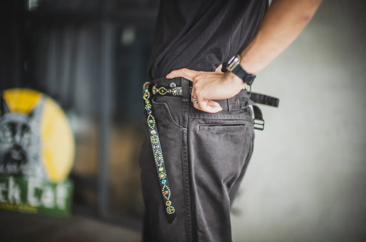□Pre-Order□ Cat Worker Pants made by TCB Jeans