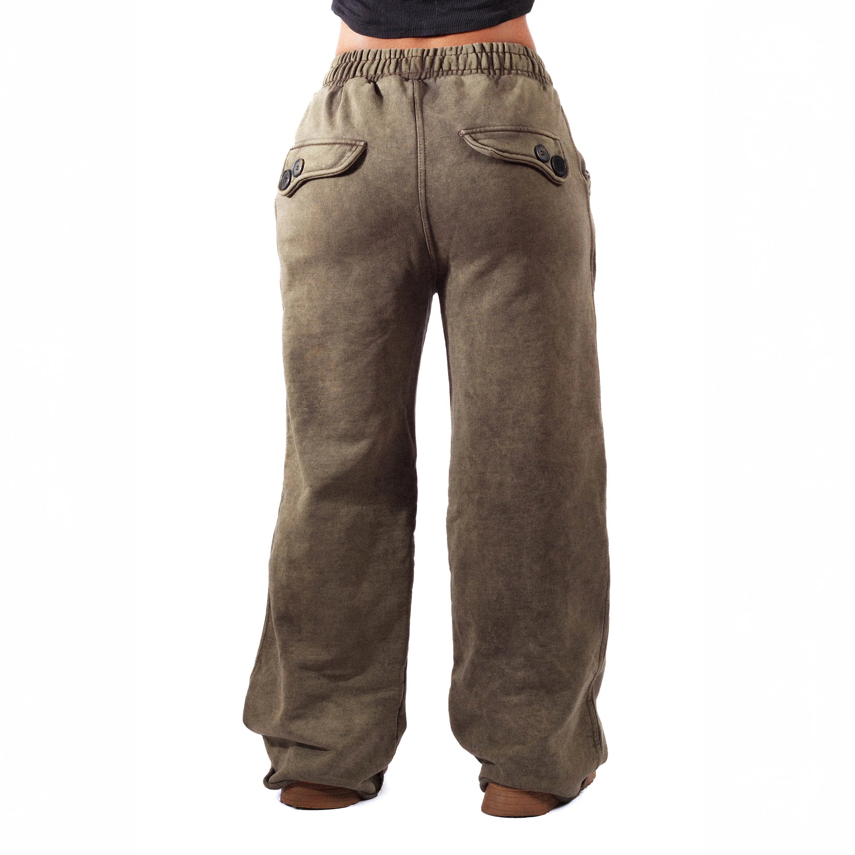 Vintage Olive SWEATPANTS sold by klenam.co product image thumbnail 5