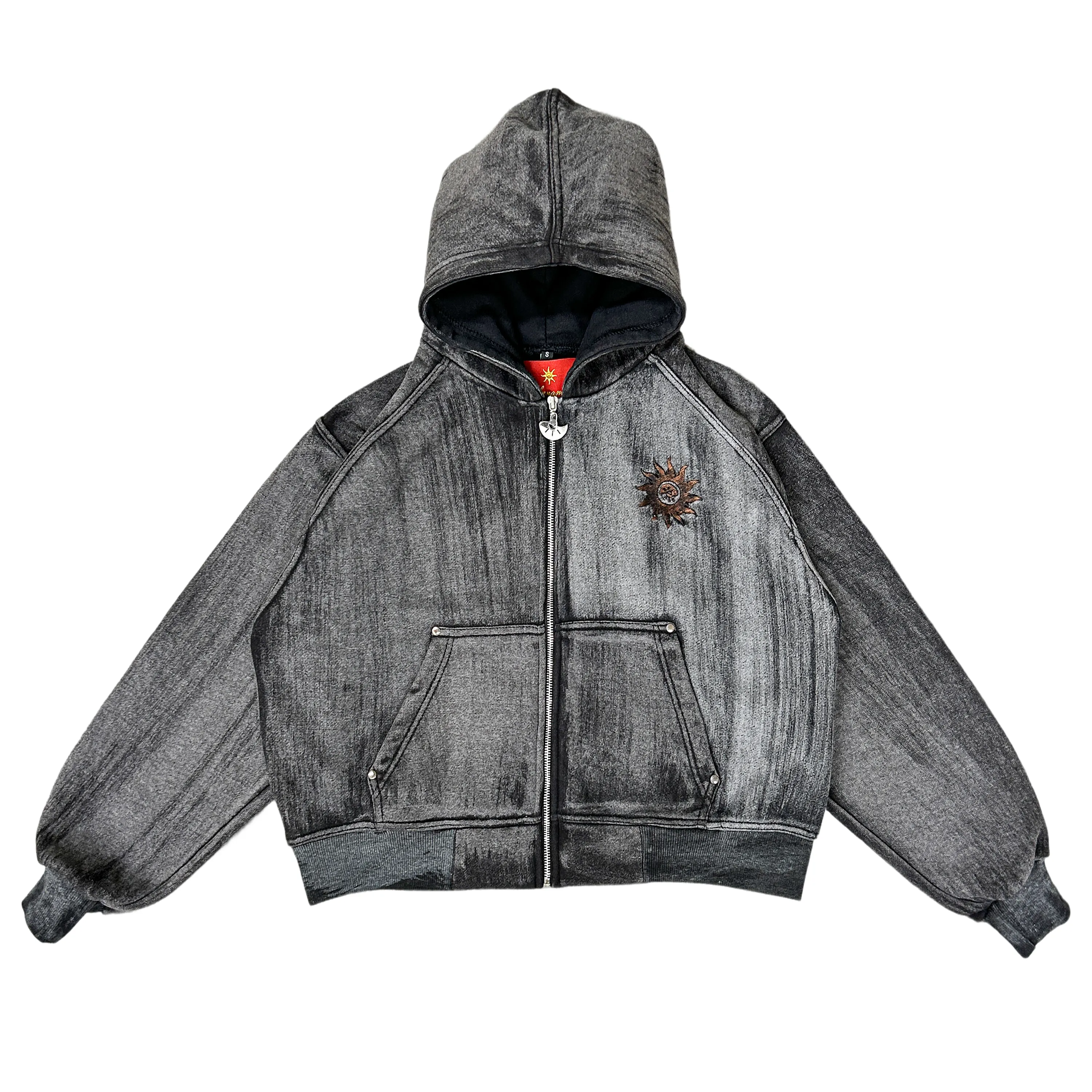 Obsidian WASH ZIP-UP sold by klenam.co