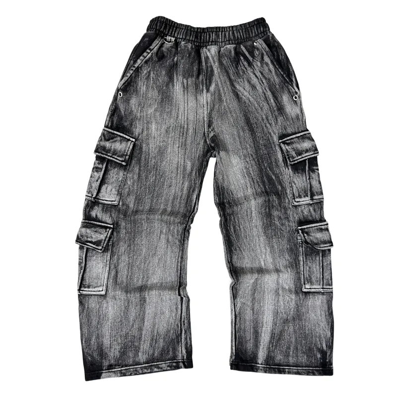Obsidian CARGO SWEATPANTS made by klenam.co
