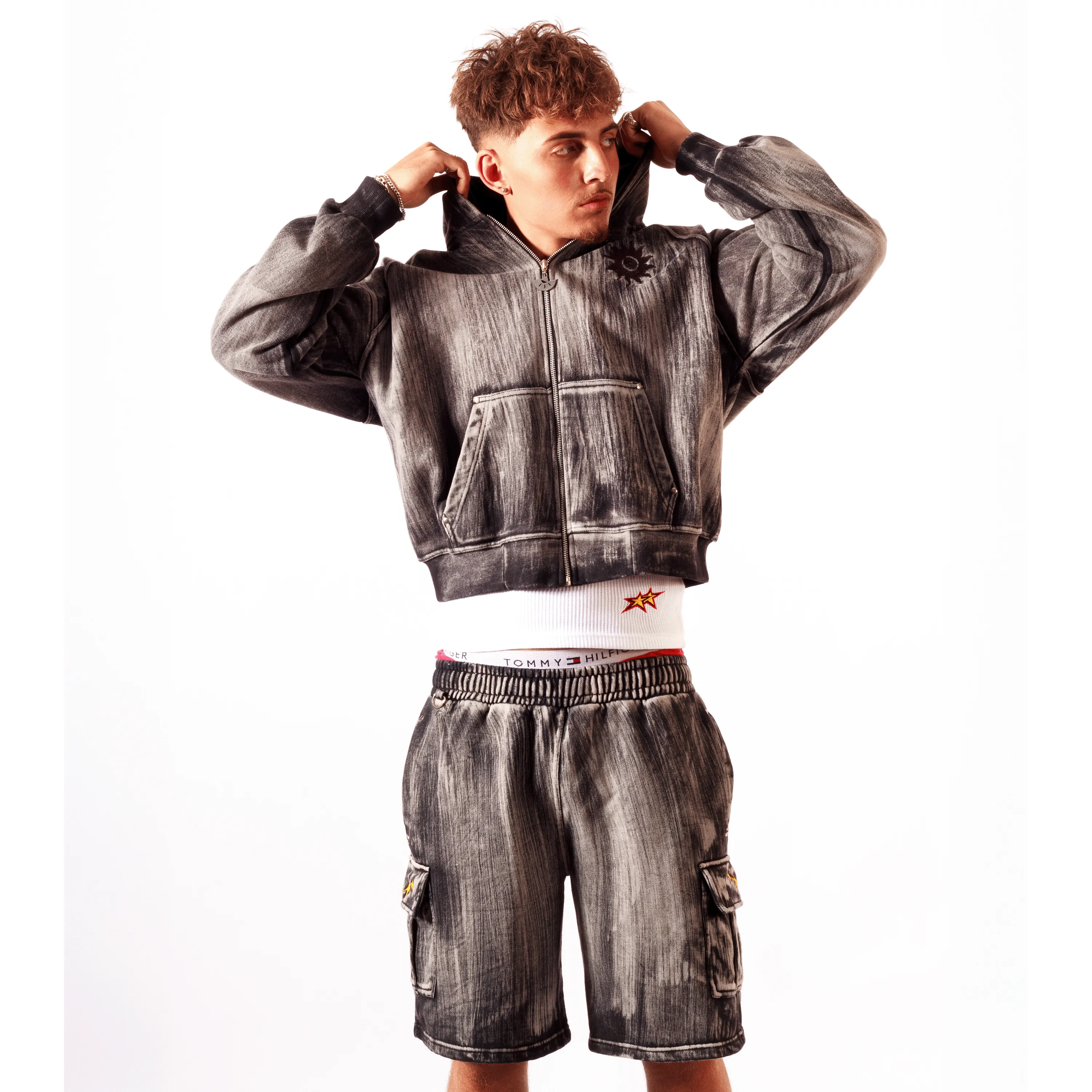 Obsidian Cargo Shorts sold by klenam.co product image thumbnail 4