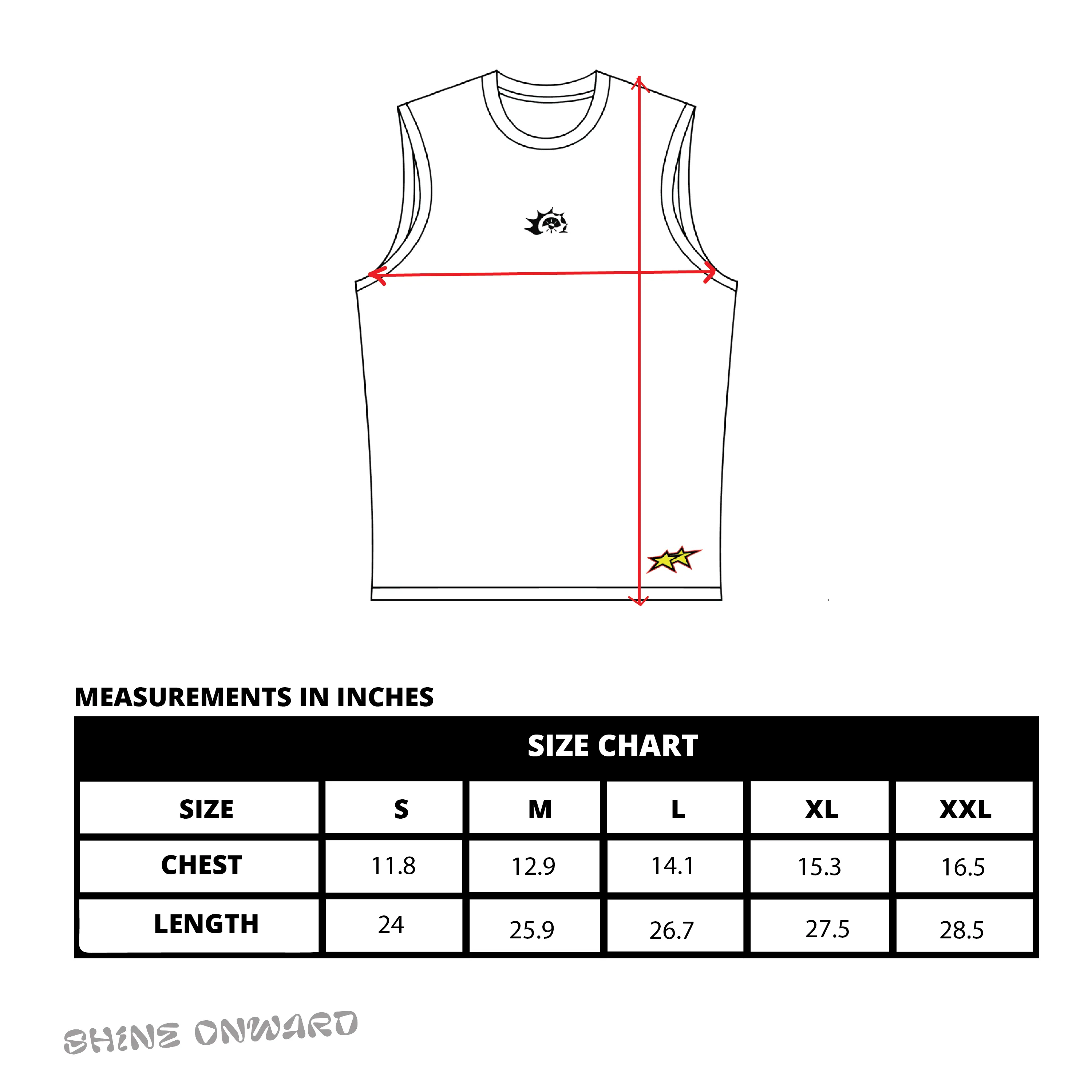 Frost Tank Top sold by klenam.co product image thumbnail 3
