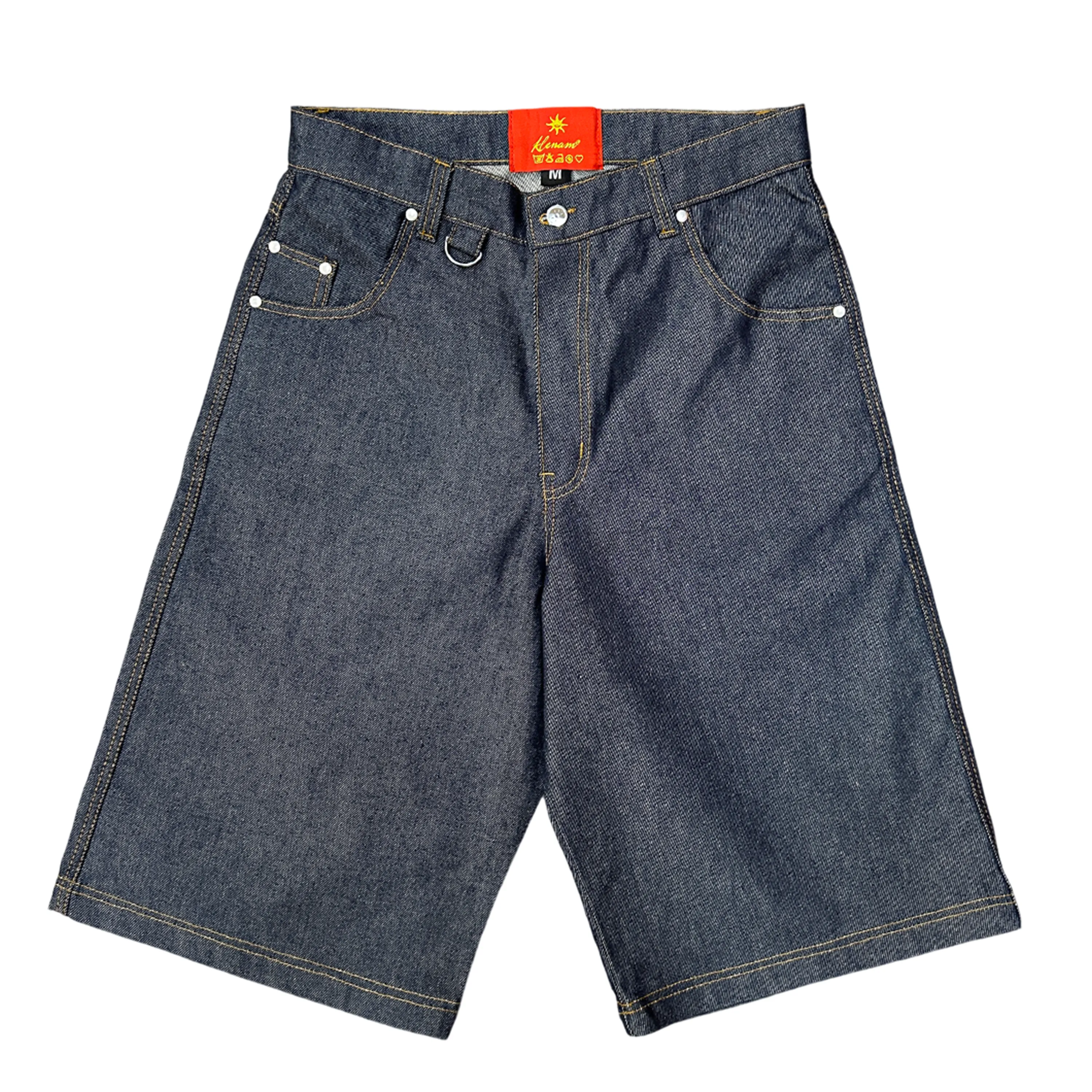 14oz Raw Indigo Denim Jorts sold by klenam.co