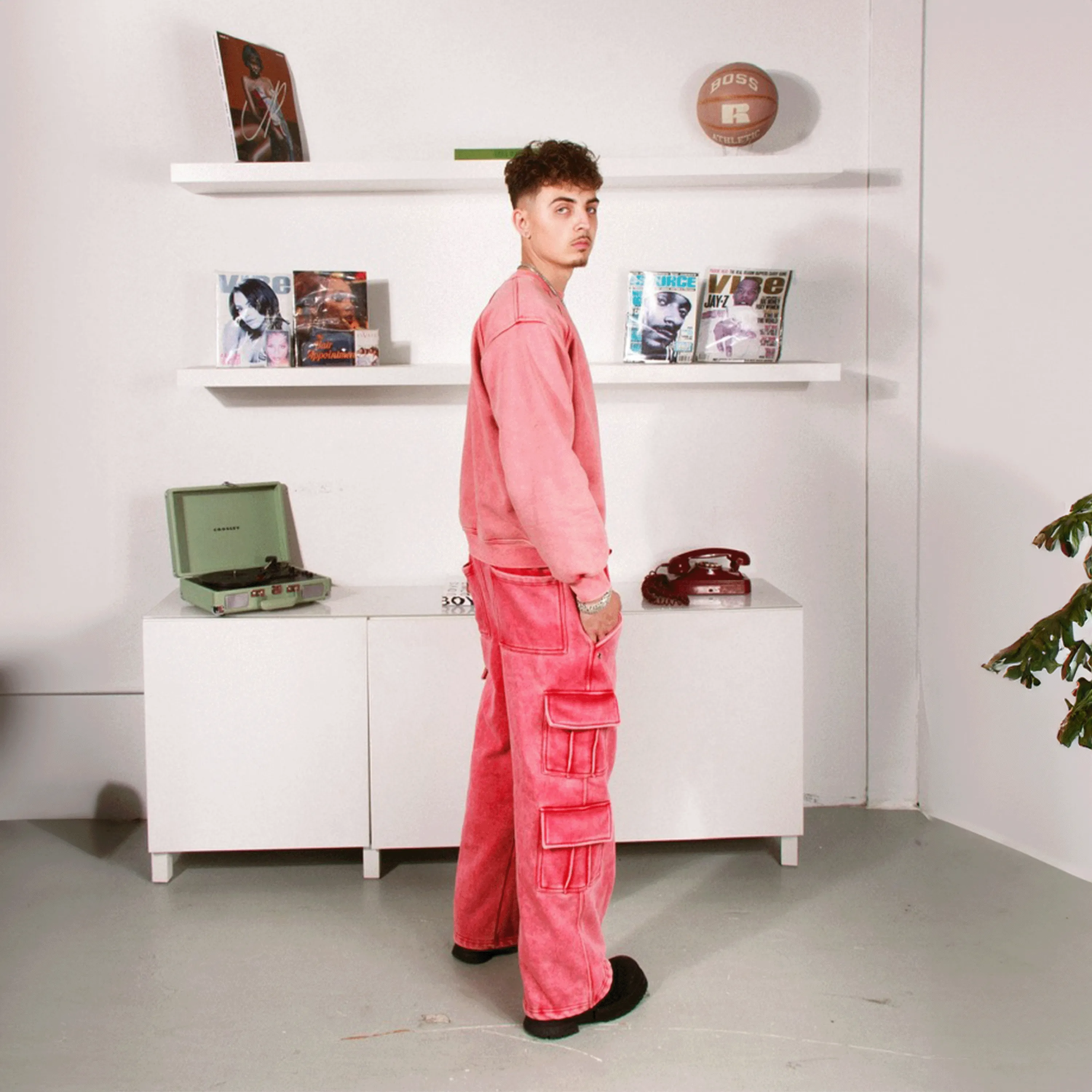 ROSE CARGO SWEATPANT sold by klenam.co product image thumbnail 4