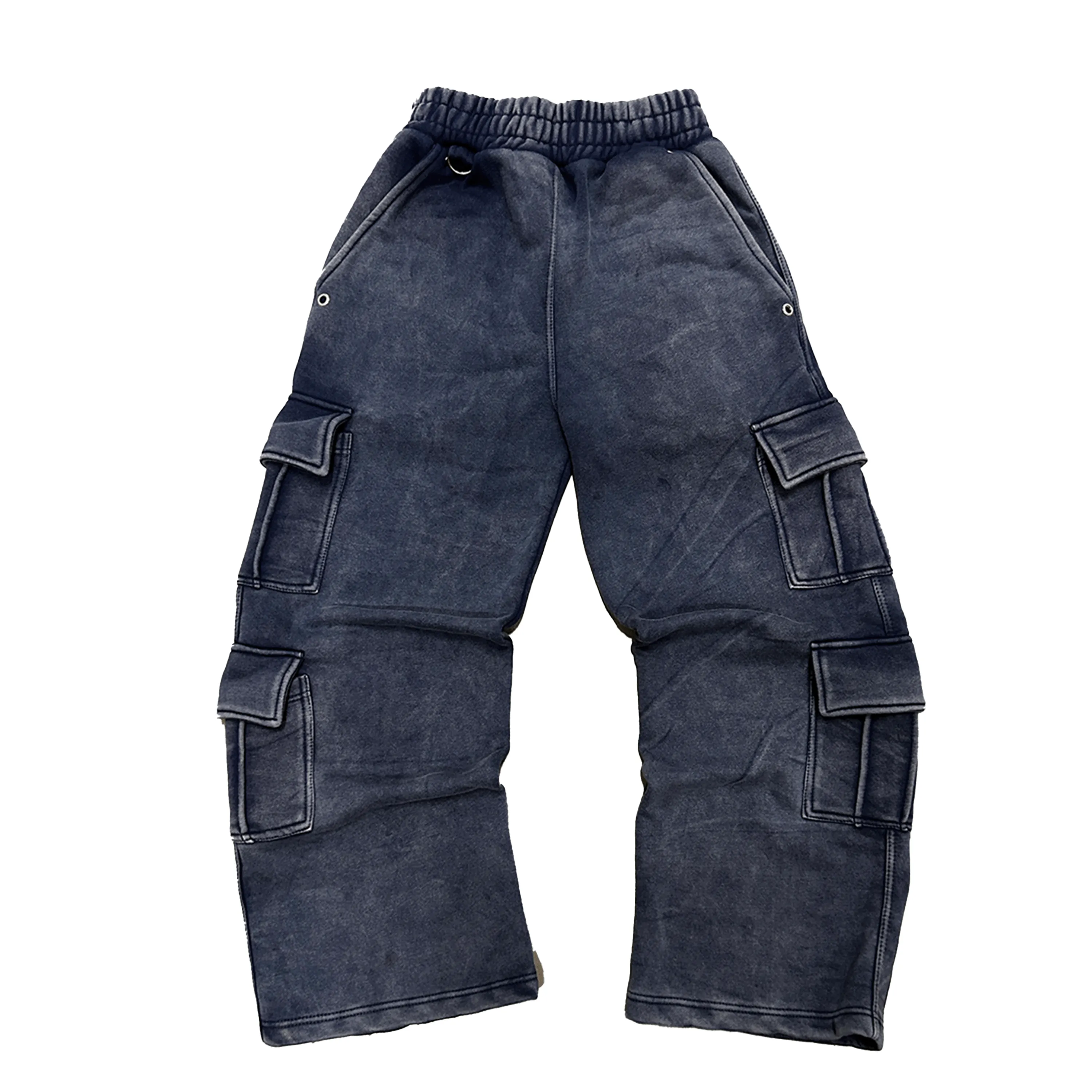 NAVY BLUE CARGO SWEATPANT sold by klenam.co