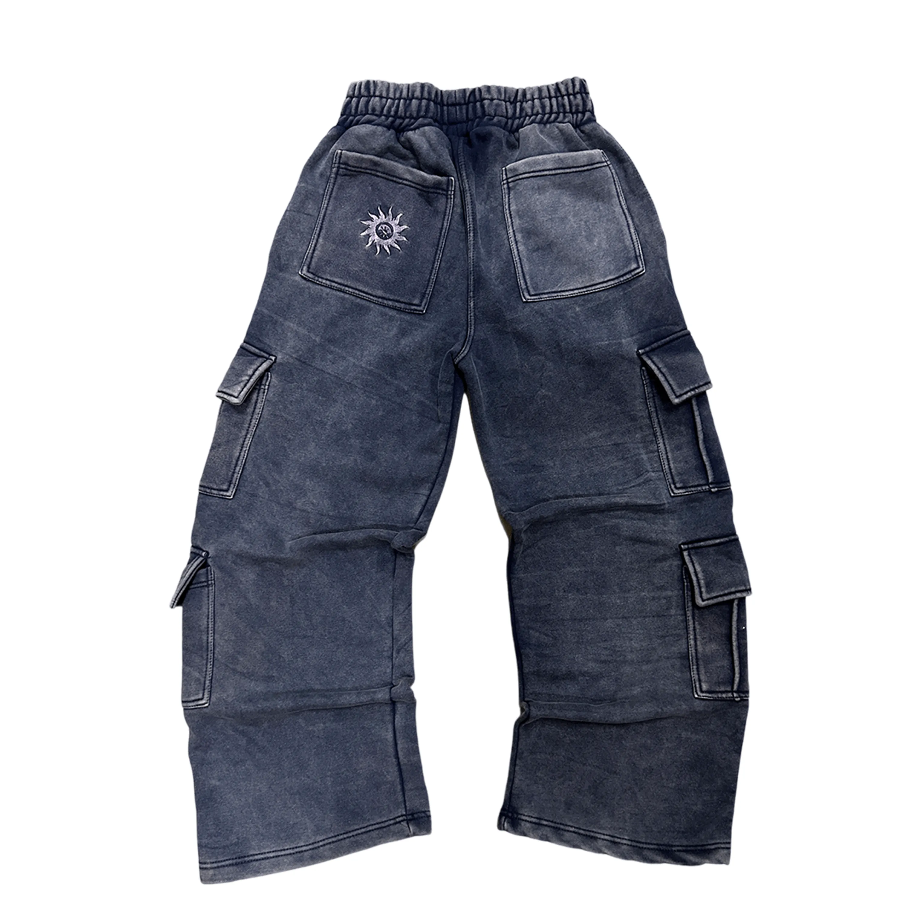 NAVY BLUE CARGO SWEATPANT sold by klenam.co product image thumbnail 2