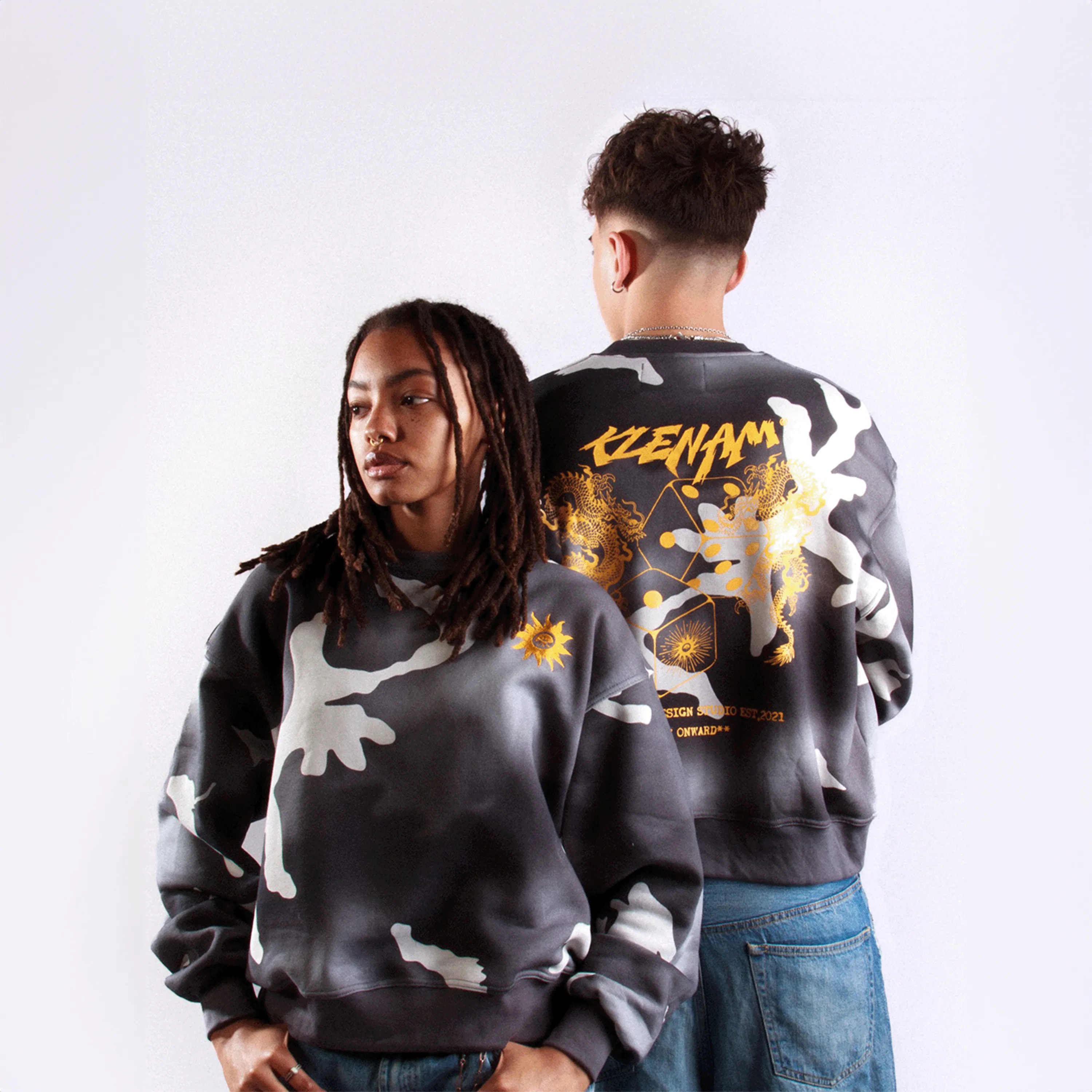 CAMO SWEATSHIRT sold by klenam.co product image thumbnail 3