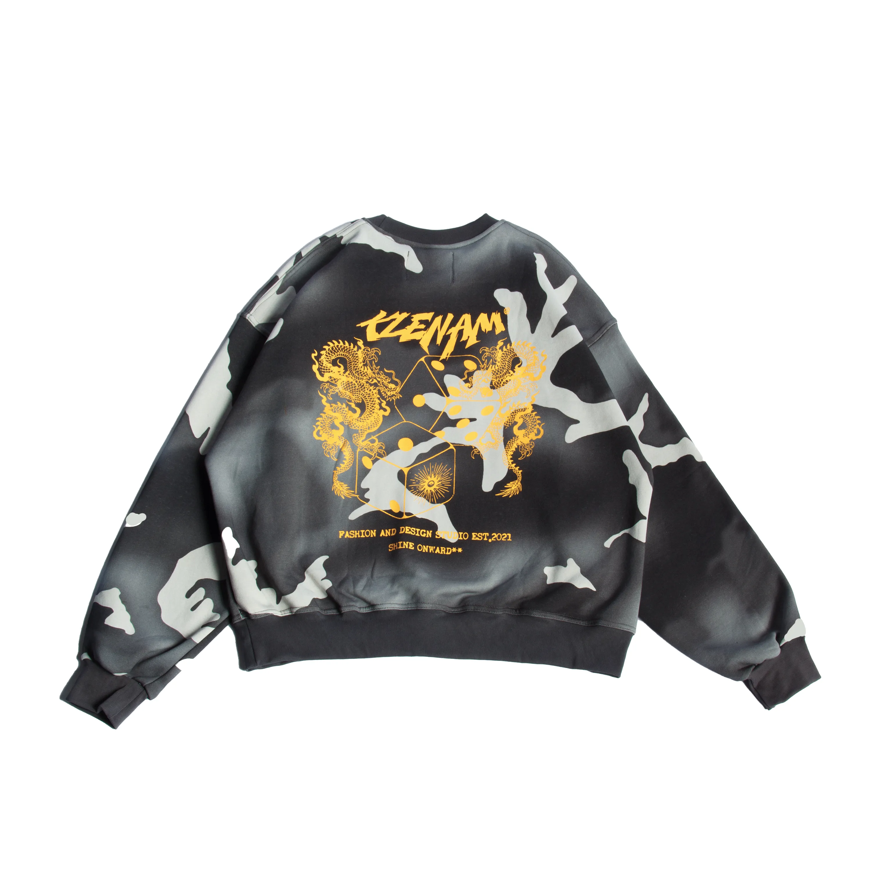 CAMO SWEATSHIRT sold by klenam.co product image thumbnail 2