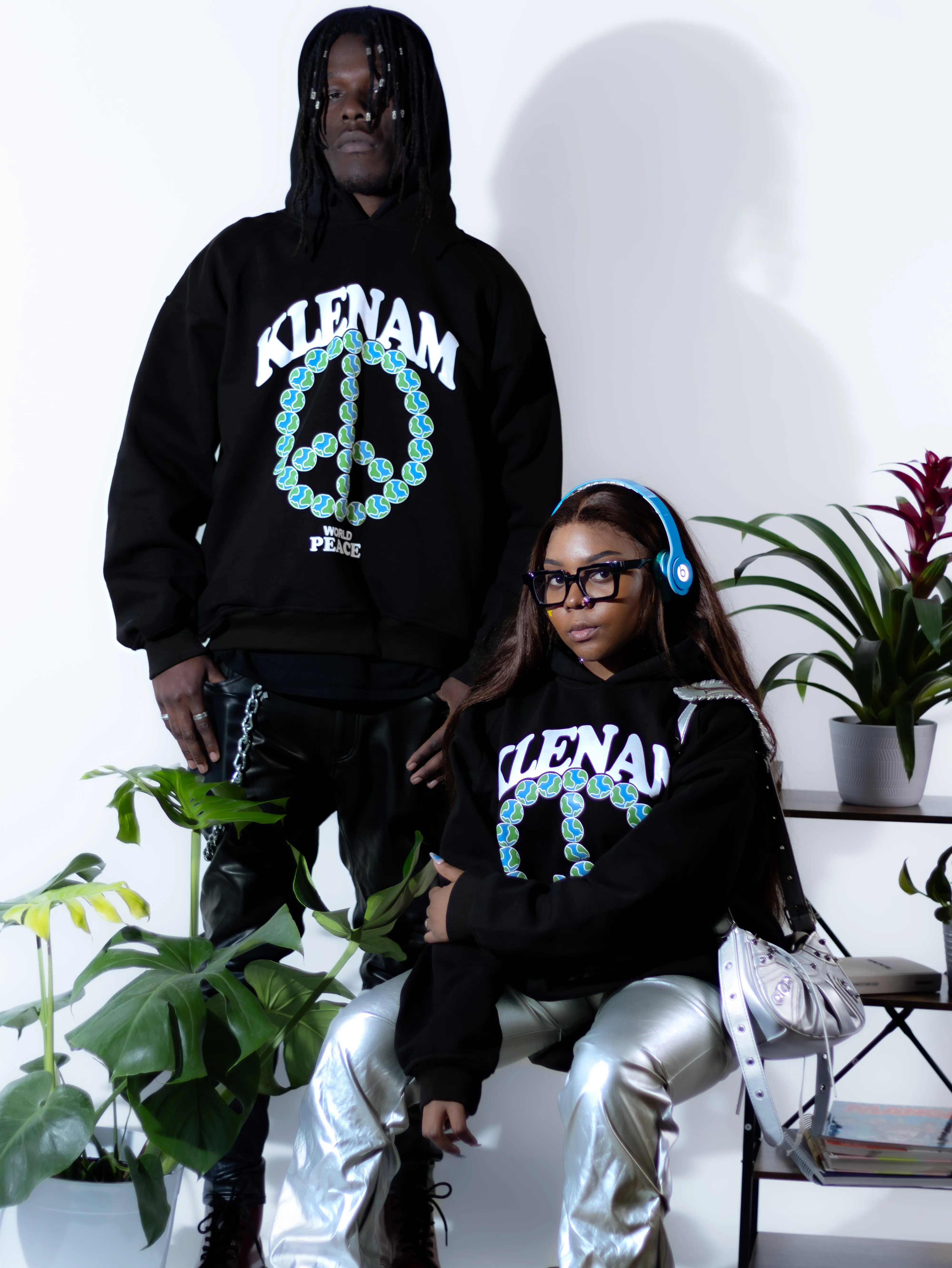 WORLD PEACE HOODIE sold by klenam.co product image thumbnail 2