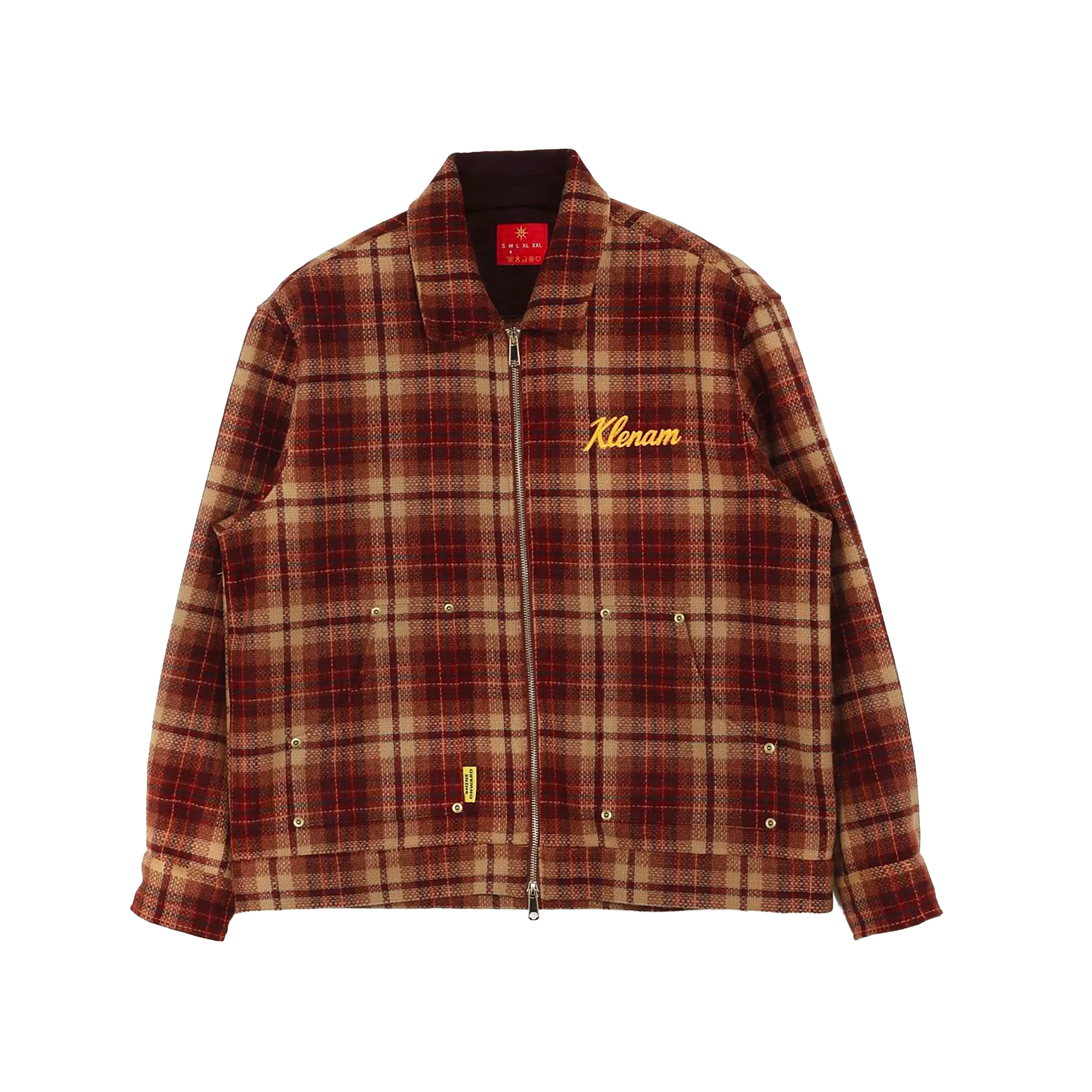 Maple Bark Flannel jacket sold by klenam.co