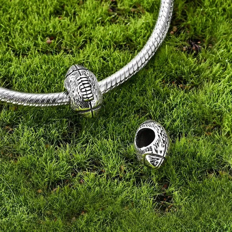 American Football Ball Charm sold by Pangama Jewelry product image thumbnail 2