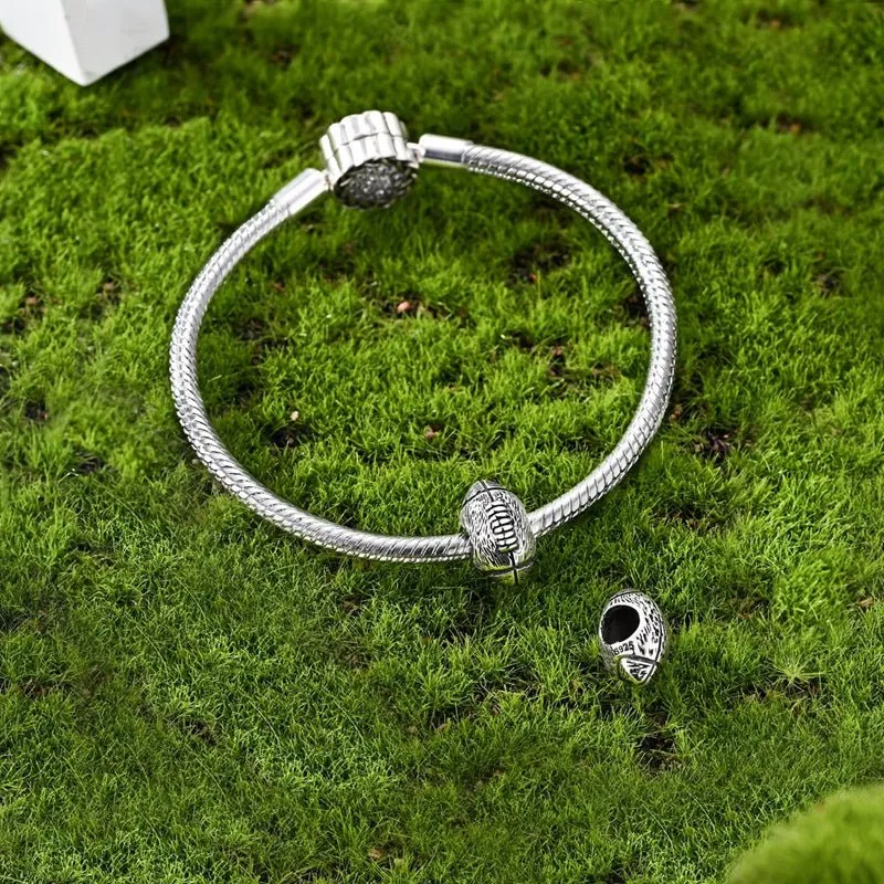 American Football Ball Charm sold by Pangama Jewelry product image thumbnail 3