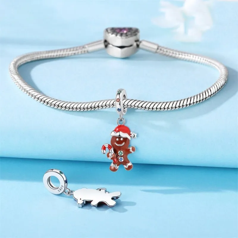 Gingerbread Man Dangle Charm sold by Pangama Jewelry product image thumbnail 2