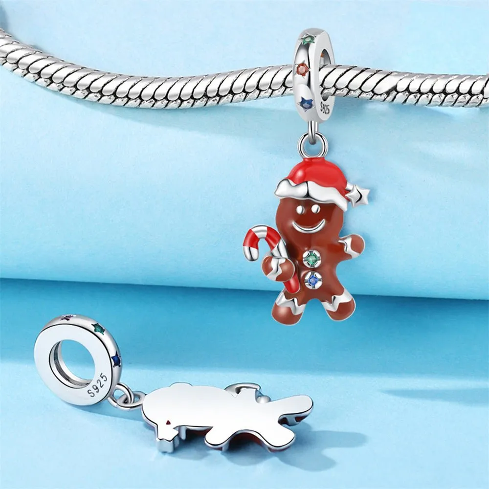 Gingerbread Man Dangle Charm sold by Pangama Jewelry product image thumbnail 3