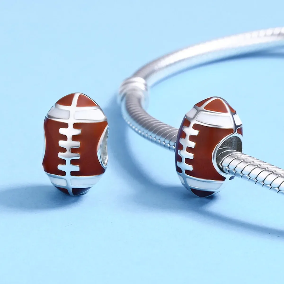 American Football Charm sold by Pangama Jewelry product image thumbnail 2