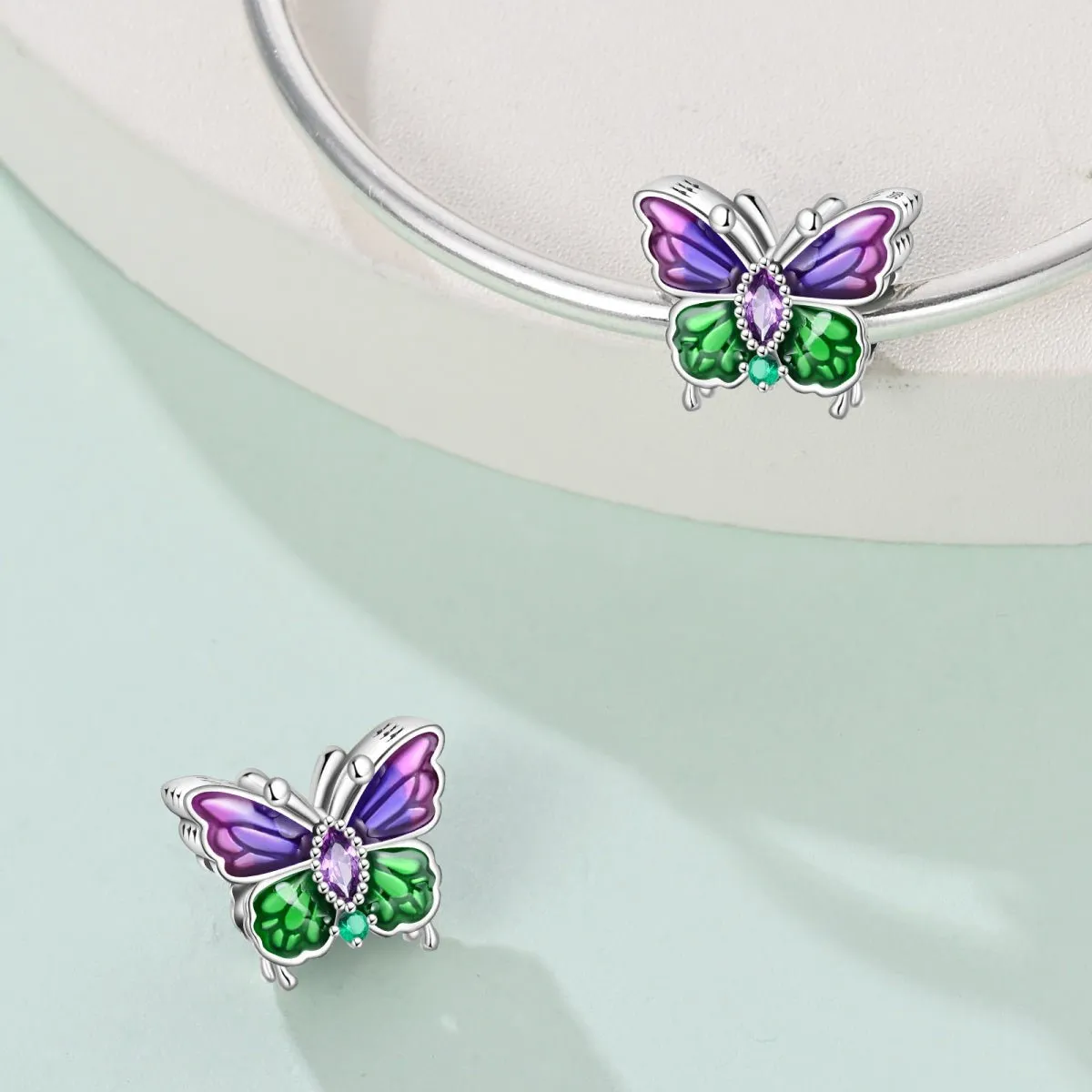 Colorful Butterfly Charm sold by Pangama Jewelry product image thumbnail 3