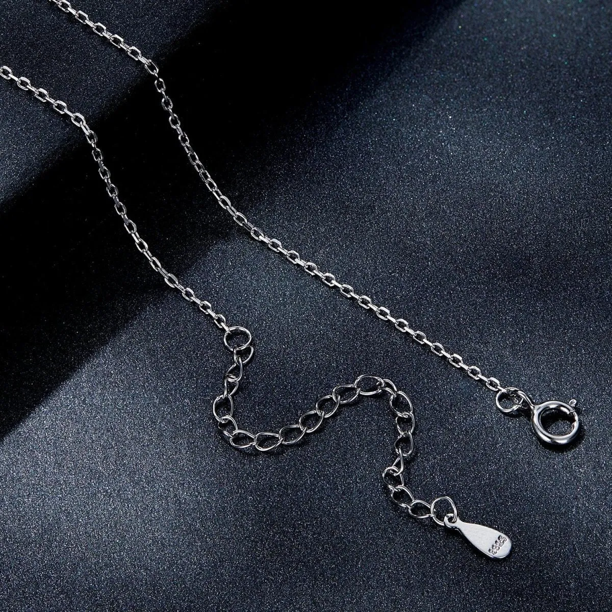 Pangama Moissanite Solitaire Necklace sold by Pangama Jewelry product image thumbnail 5