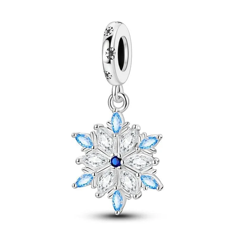 Sparkling Winter Snowflake Charm sold by Pangama Jewelry