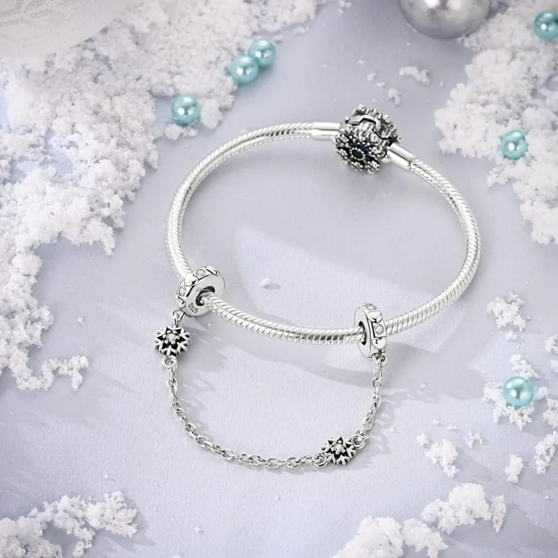 Snowflake Safety Chain sold by Pangama Jewelry product image thumbnail 2
