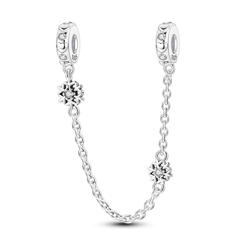 Snowflake Safety Chain sold by Pangama Jewelry