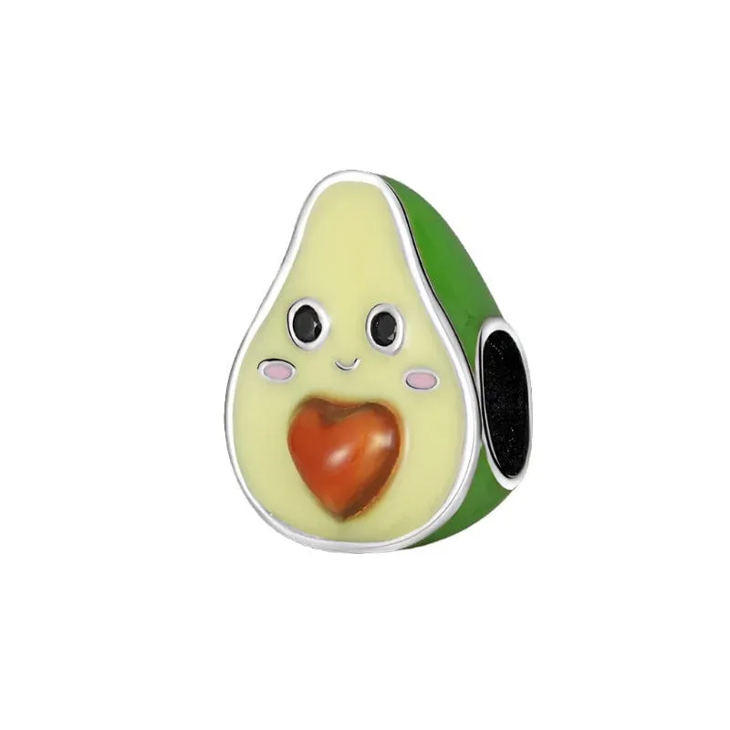 Avocado Charm made by Pangama Jewelry