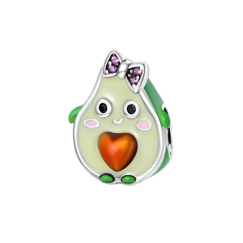 Cute Avocado Charm made by Pangama Jewelry