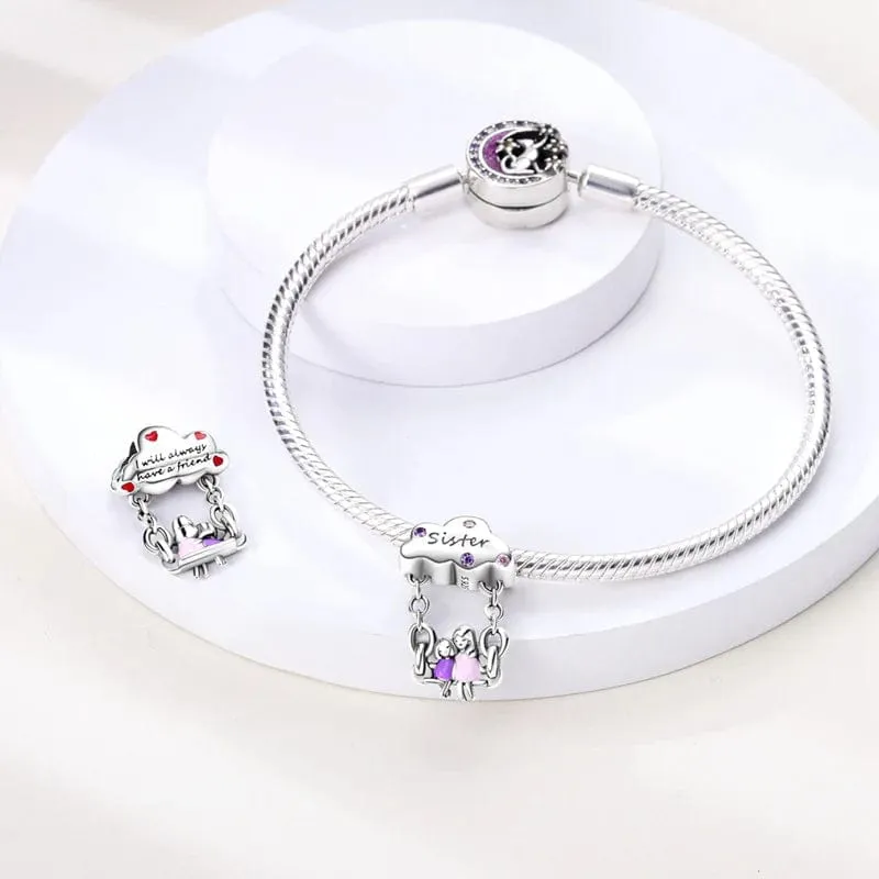 Sisters Love Dangle Charm sold by Pangama Jewelry product image thumbnail 2