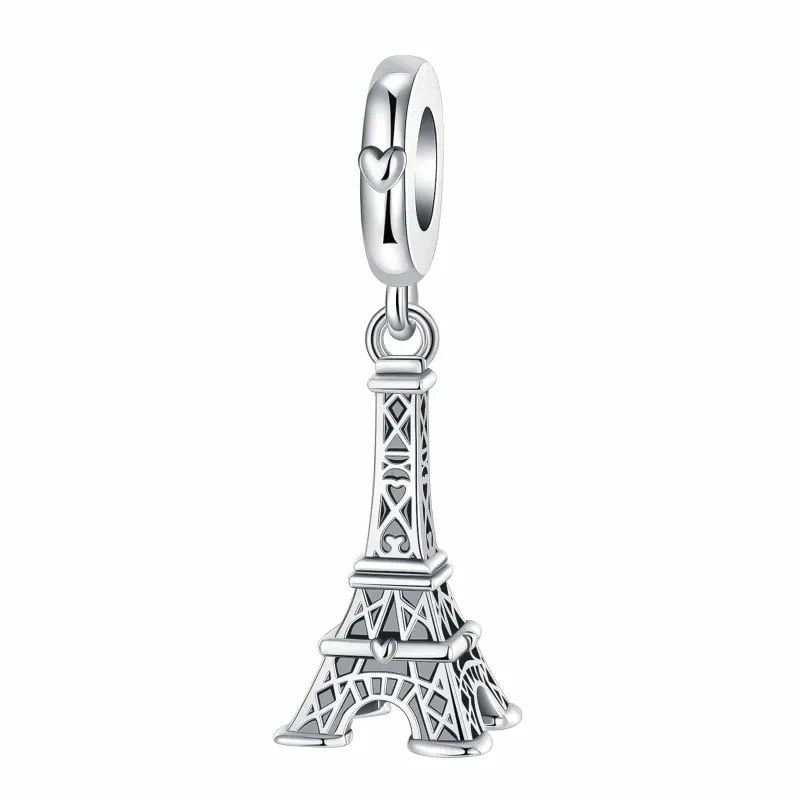 Paris Eiffel Tower Dangle Charm made by Pangama Jewelry