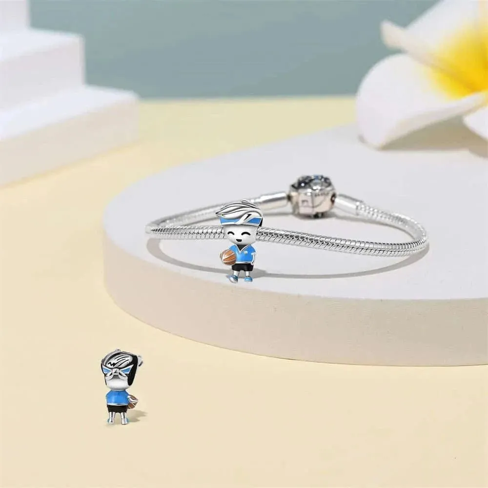 Sports Boy Charm sold by Pangama Jewelry product image thumbnail 2