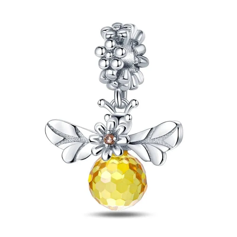 Honey Bee Charm made by Pangama Jewelry