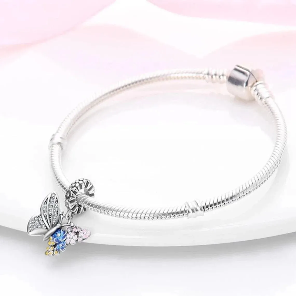 Butterfly Flower Charm sold by Pangama Jewelry product image thumbnail 2