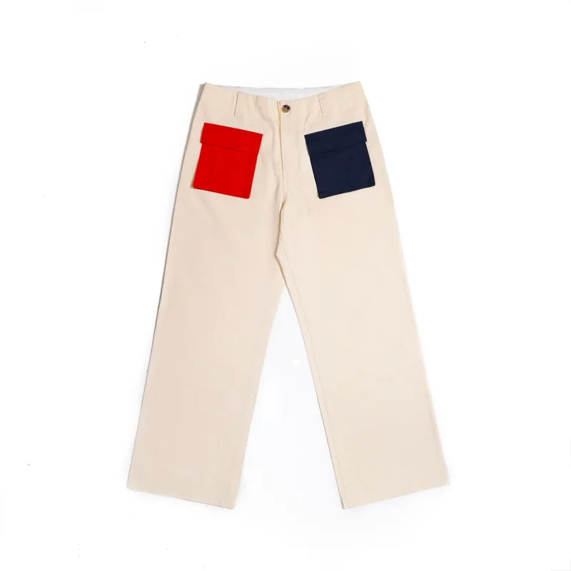 Wide Leg Cargo Trouser made by Mifland