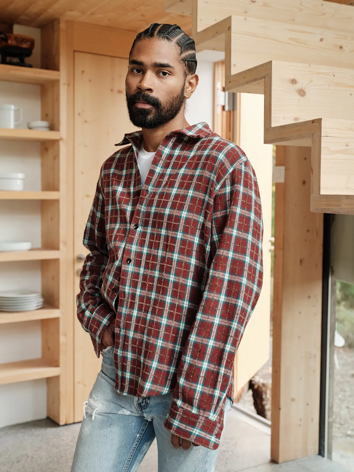Vintage Flannel Shirt sold by Mifland product image thumbnail 2