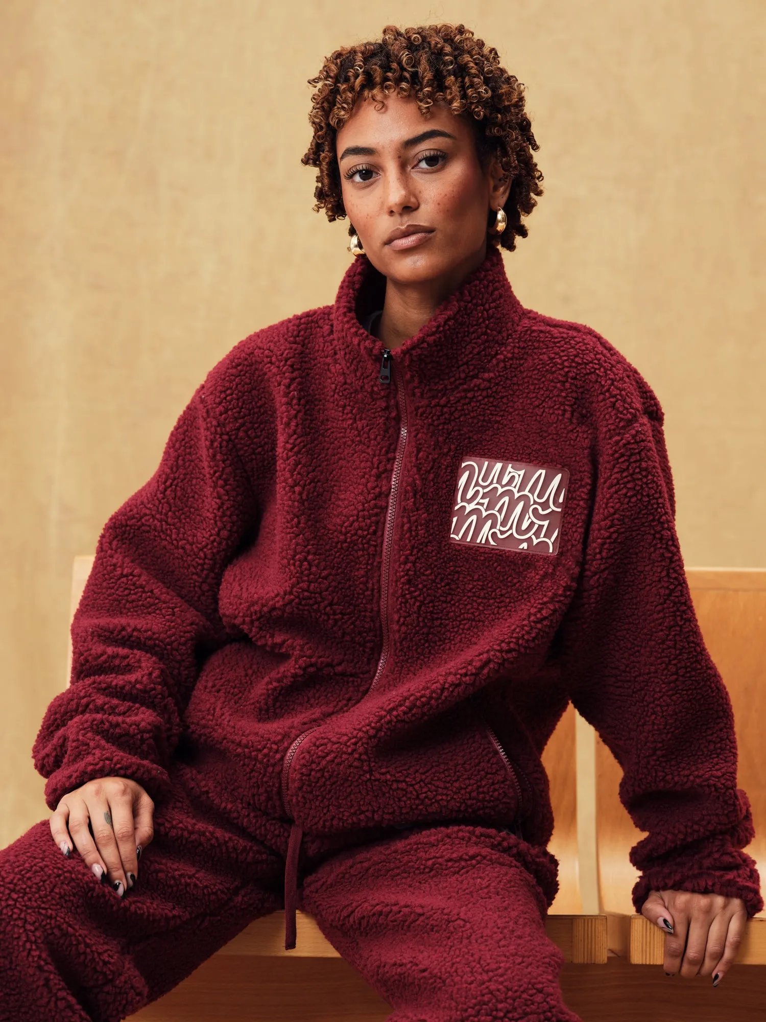 Fuzzy Fleece Full Zip sold by Mifland product image thumbnail 3