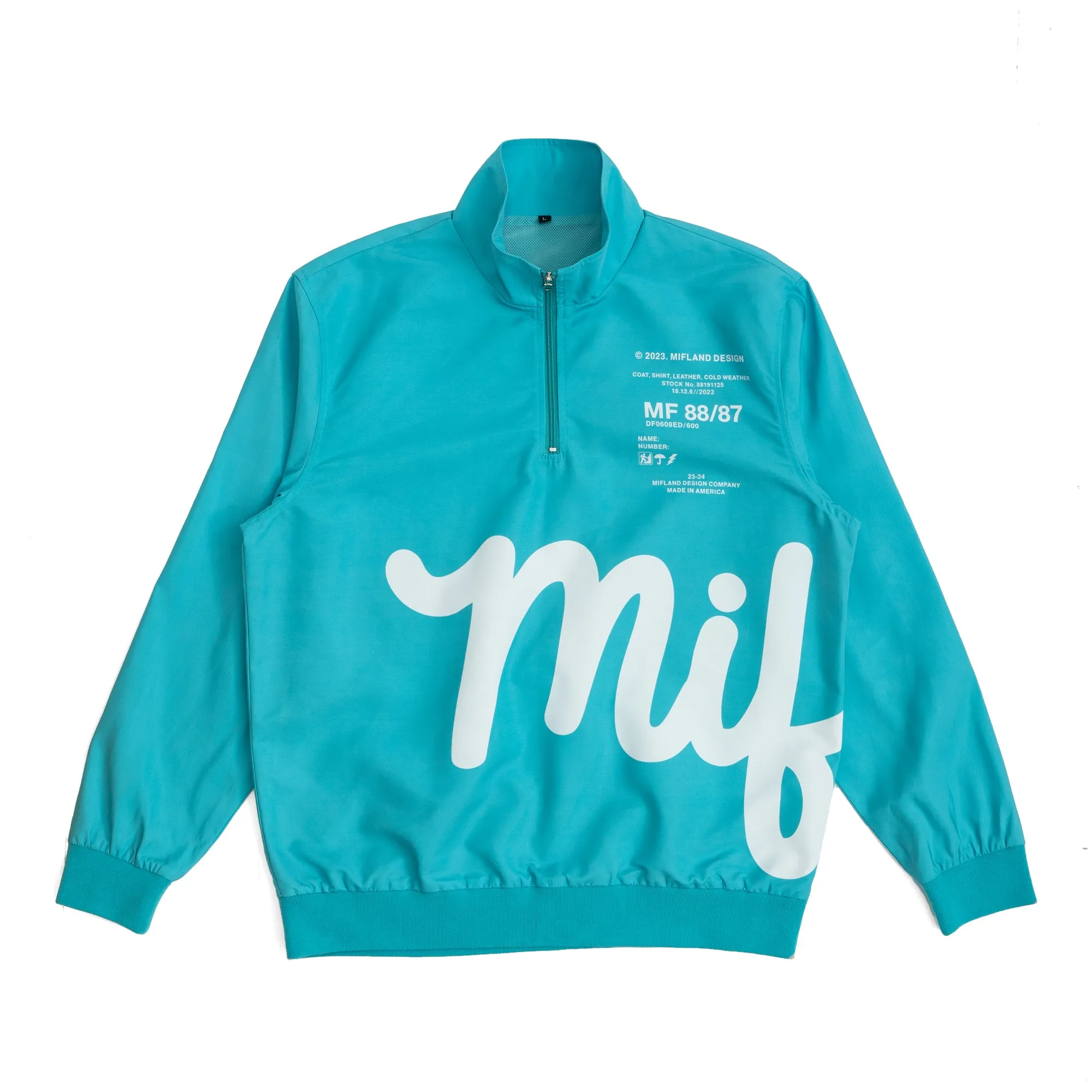 Track Jacket Half Zip sold by Mifland