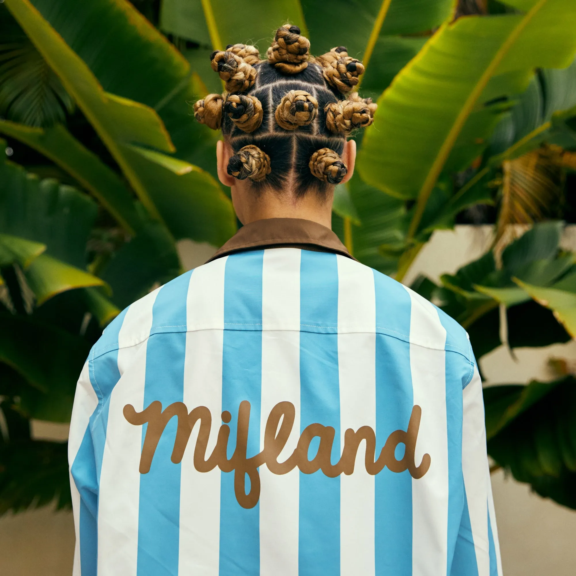 Lightweight Stripe Logo Shirt sold by Mifland product image thumbnail 4