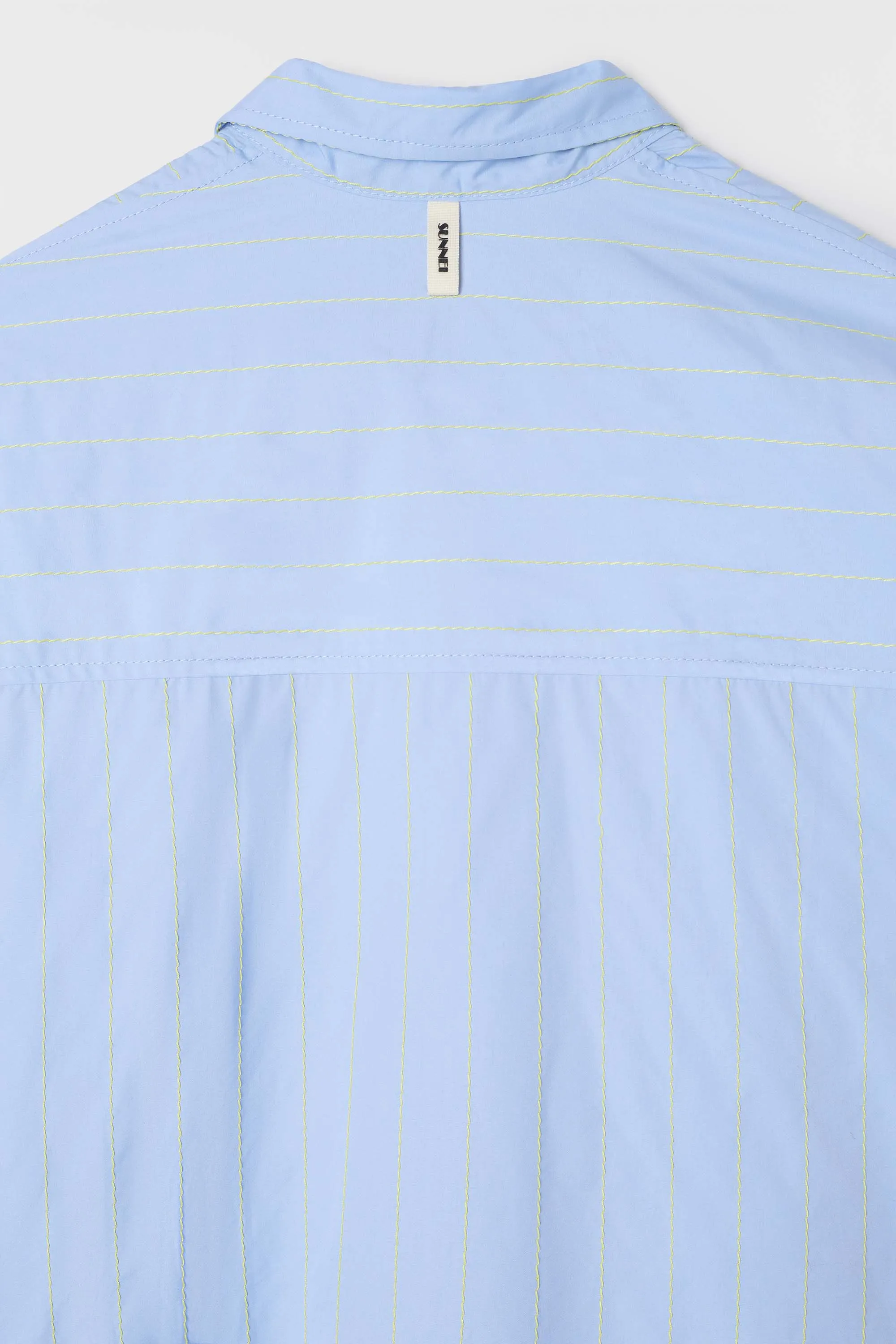 MEGA OVER SHIRT EMBROIDERY / wisteria sold by Sunnei product image thumbnail 4