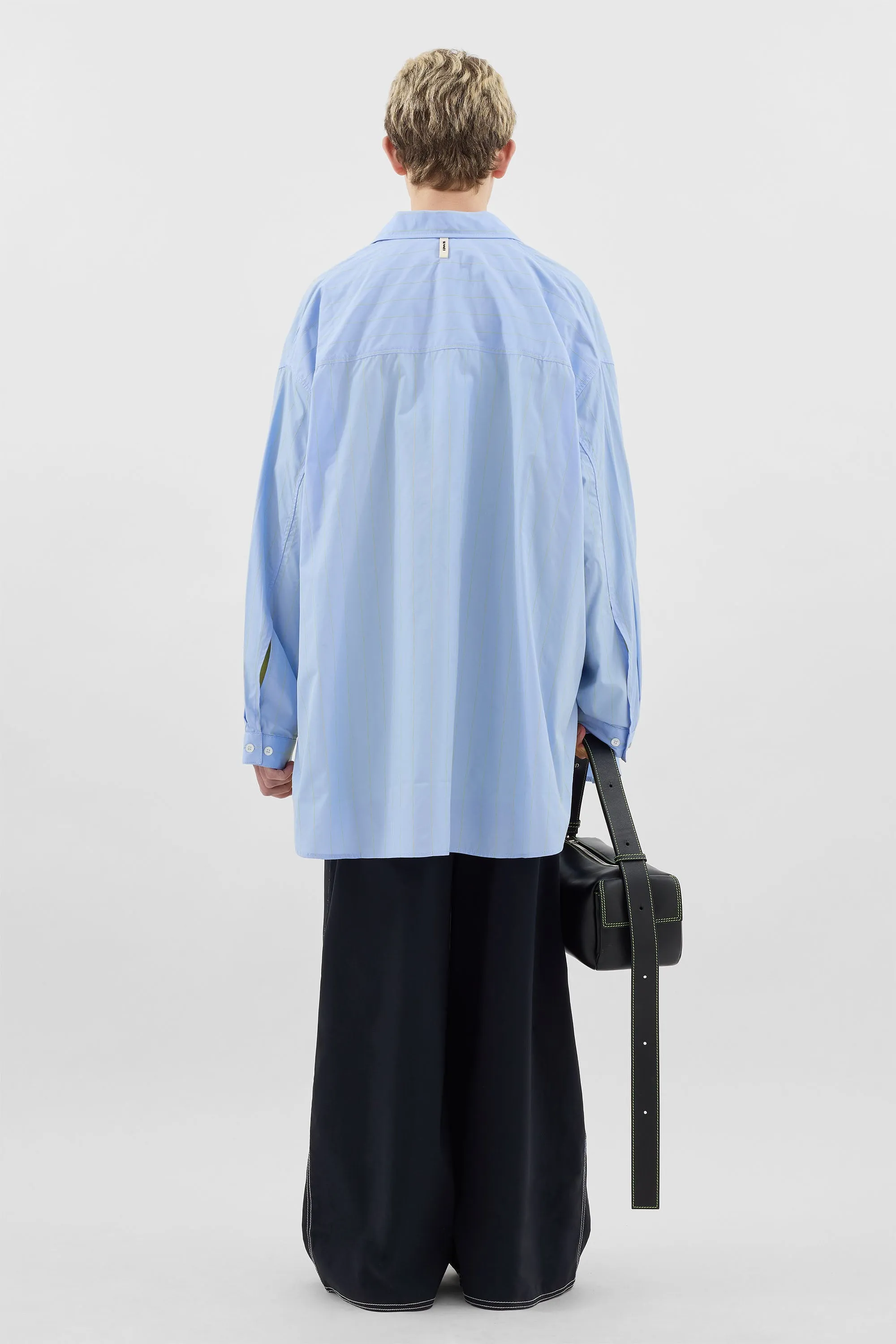 MEGA OVER SHIRT EMBROIDERY / wisteria sold by Sunnei product image thumbnail 5