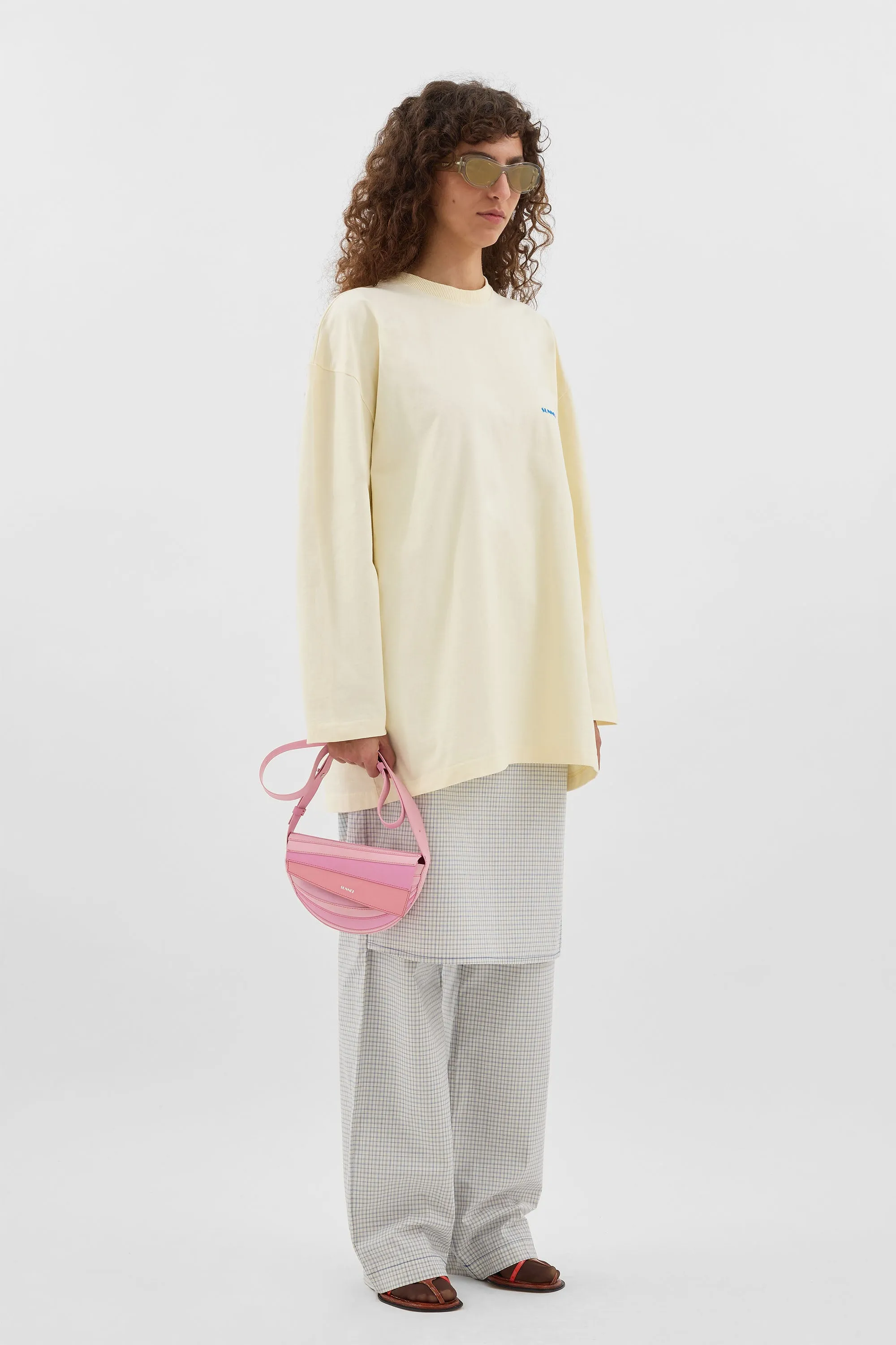 MEGA OVER LONGSLEEVE / butter sold by Sunnei product image thumbnail 5