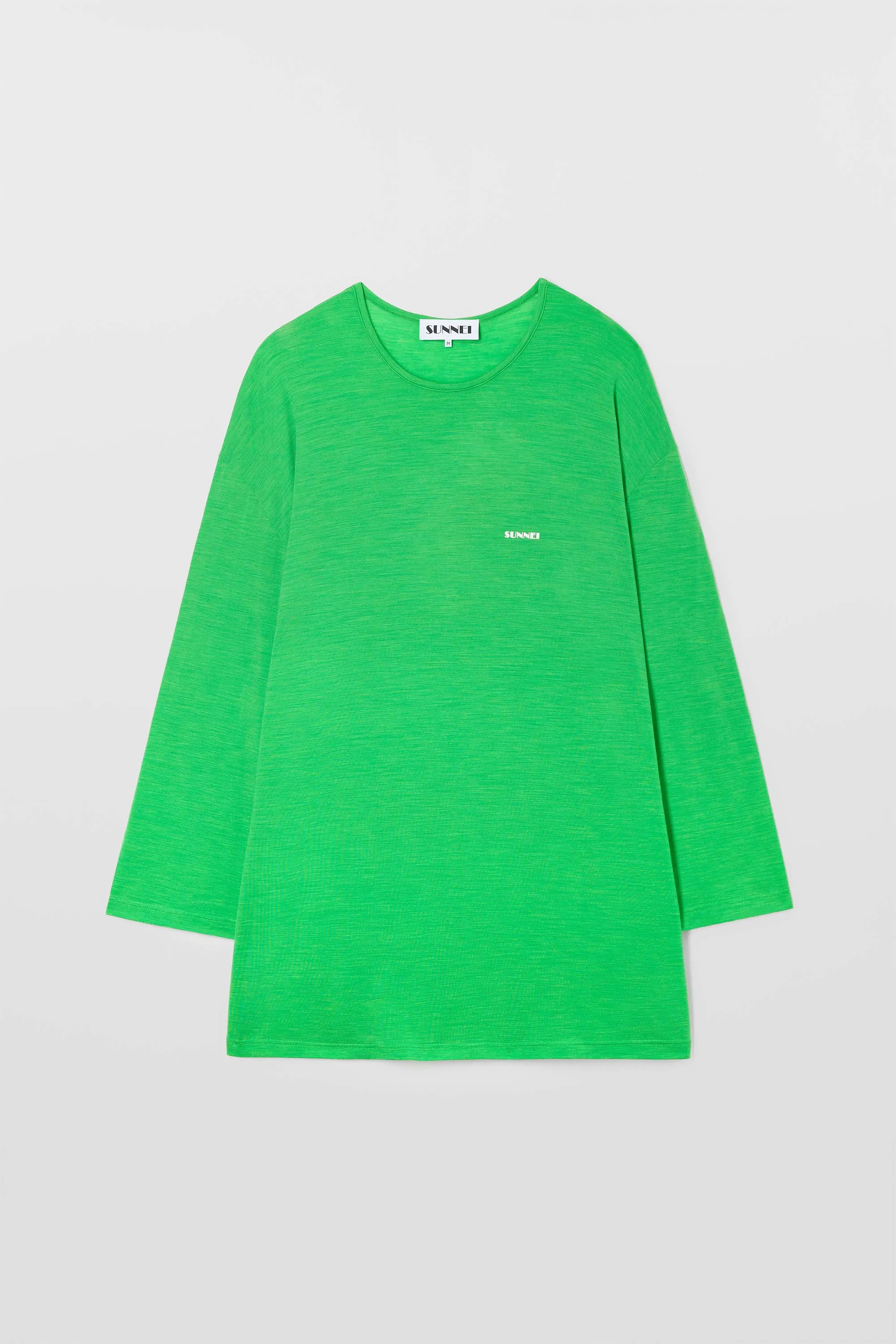 MEGA OVER LONGSLEEVE / bright green sold by Sunnei