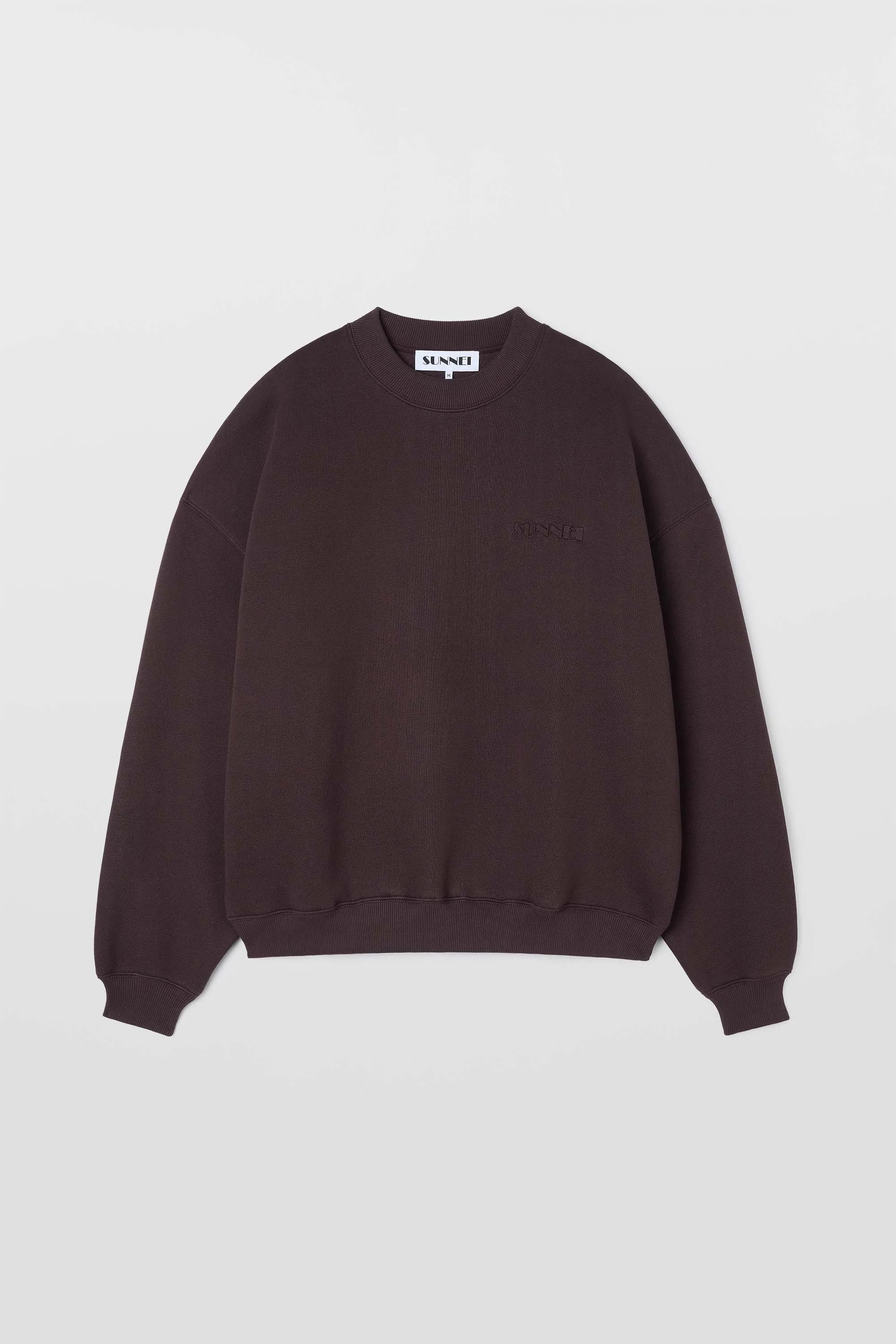CREWNECK SWEATSHIRT / chocolate plum sold by Sunnei