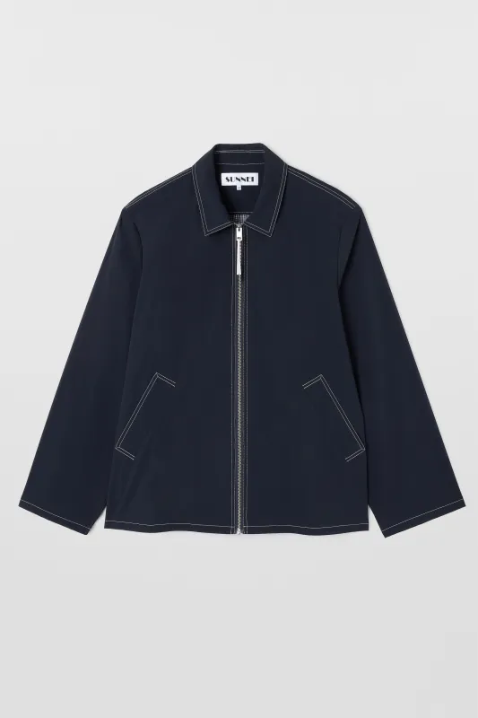 SIMO JACKET / dark blue sold by Sunnei