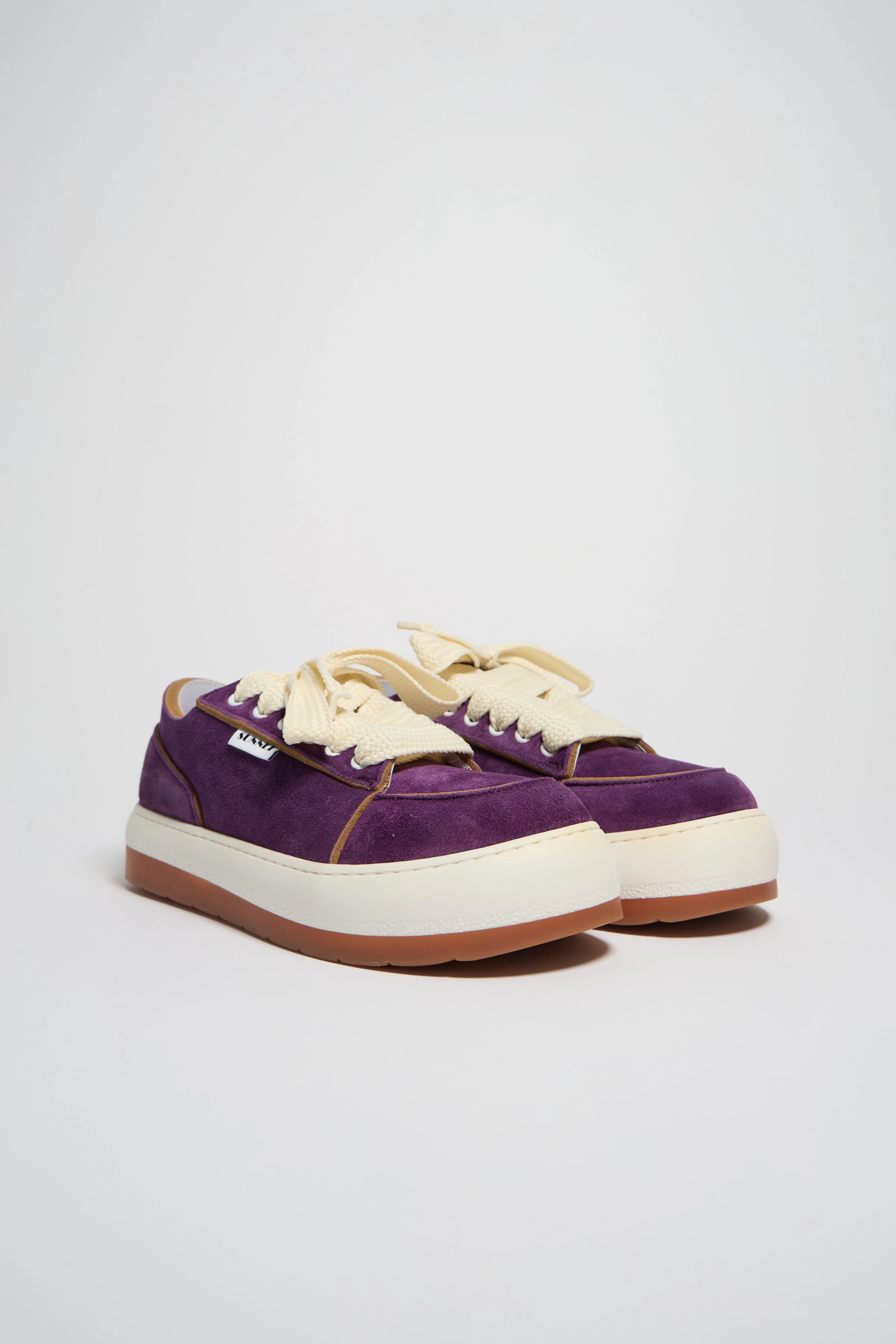 DREAMY SHOES / suede / aubergine sold by Sunnei product image thumbnail 2