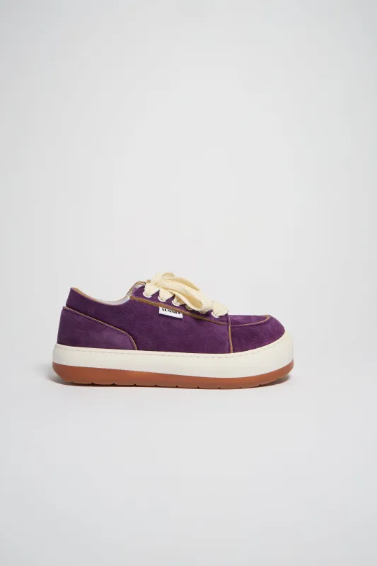 DREAMY SHOES / suede / aubergine made by Sunnei